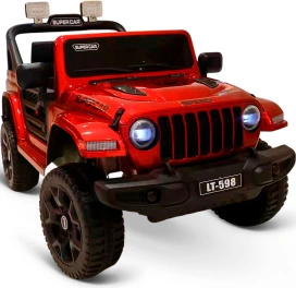 Электромобиль детский Джип LT-598 красный