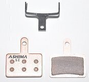 Колодки тормозные ASHIMA AD0102-SI-S компаунд SINTERED для дисковых тормозов
