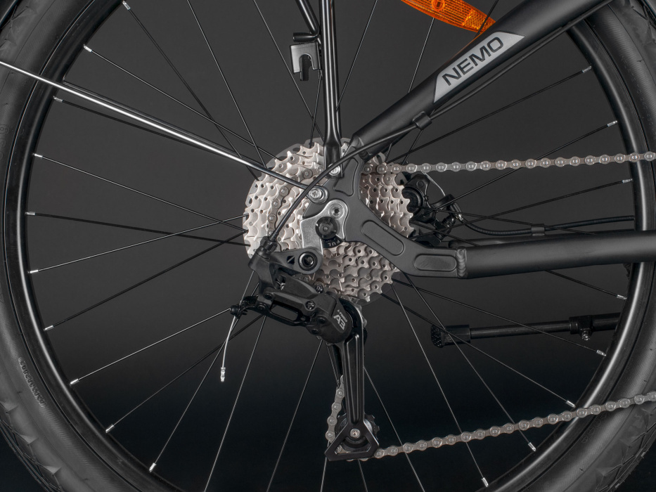 Велосипед HORH NEMO 8SP MD 26" (2024) Full Black